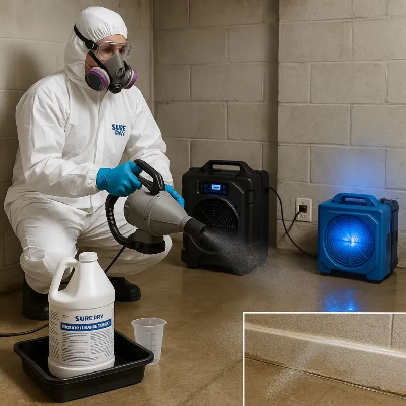 Sanitization and Odor Removal process in Herald, CA