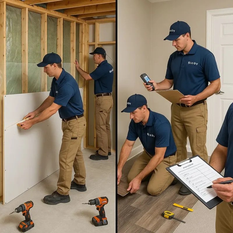 Repairs and Reconstruction process in Herald, CA